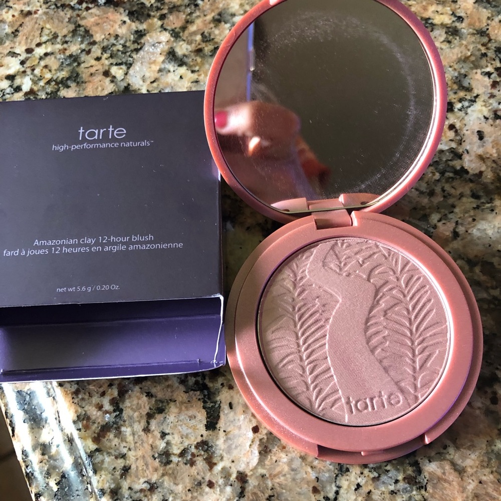 New full size Tarte Amazonian clay blush iExposed